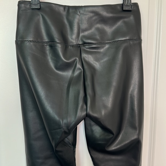 NEW Rachel Zoe high waisted faux leather leggings - Picture 3 of 5